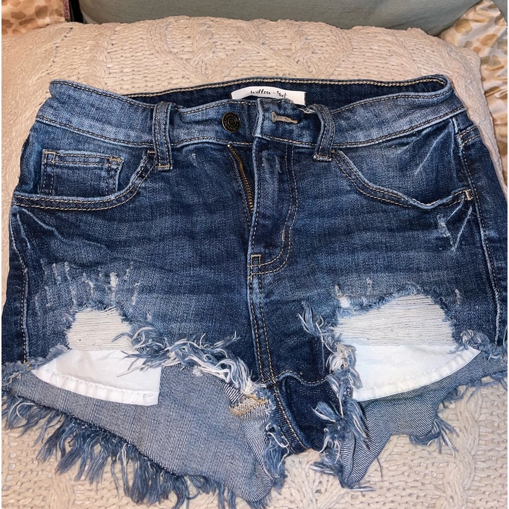 Willow & Root Buckel shorts - the mid rise XS